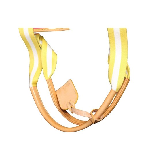 Large Cloth Pink and Yellow Dooney & Bourke Bag - Picture 4 of 8